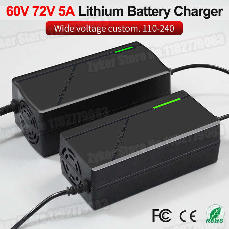 84V 20A Smart Charger - Chargeur de batterie au Lithium 60V