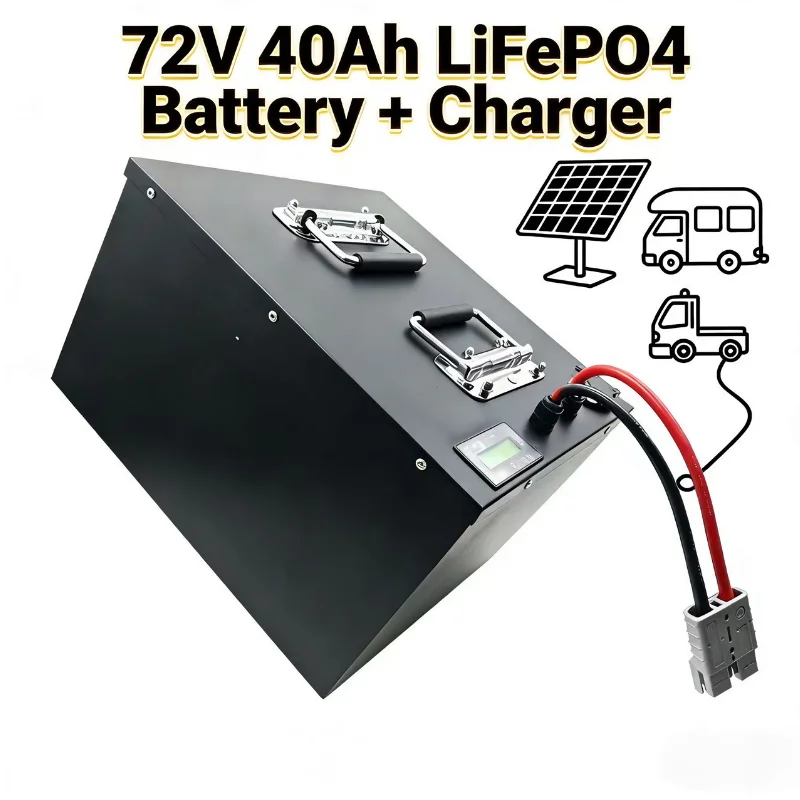 Batterie LiFePO4 24S 72V 40Ah  - 72V 40Ah Lifepo4 Battery Pack avis et prix