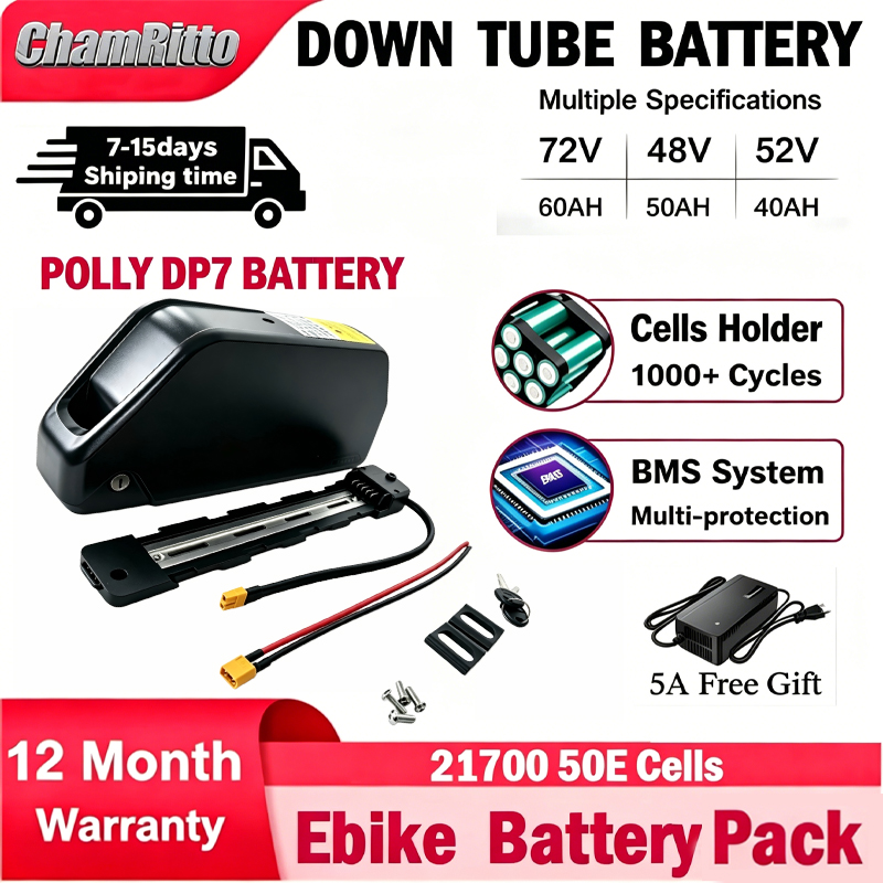 Batterie pour vélo électrique  - 72V 50Ah 21700 Lithium Battery avis et prix